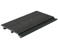 Фасадная облицовка из ДПК Vintage Эбен Фасадная облицовка из ДПК Vintage Эбен