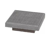 Крышка ДПК для столба 100x100 Серый Крышка ДПК для столба 100x100 Серый