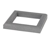 Рамка ДПК для столба 100x100 Серый Рамка ДПК для столба 100x100 Серый