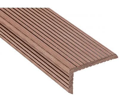 Уголок из ДПК 70х35 Махагон от производителя Deckart (Россия) по цене 270 р Уголок из ДПК 70х35 Махагон от производителя Deckart (Россия) по цене 270 р