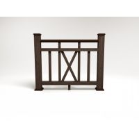 Ограждение ДПК цвет Венге Сборка №6 Ограждение ДПК цвет Венге Сборка №6