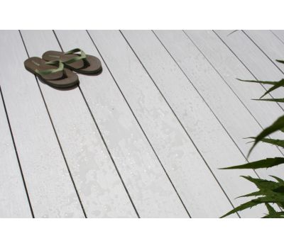 Террасная доска ПРАКТИК Моноколор Жемчуг (Под заказ) от производителя  Terrapol по цене 968 р
