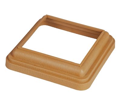 Крышка нижняя 140х140 Extrusion Тик от производителя Woodvex по цене 1 035 р Крышка нижняя 140х140 Extrusion Тик от производителя Woodvex по цене 1 035 р