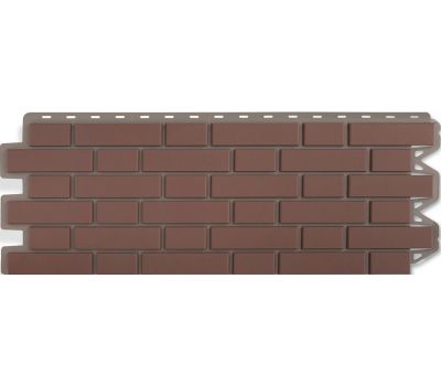 Фасадные панели (цокольный сайдинг) Кирпич клинкерный Жженый от производителя  Альта-профиль по цене 632 р