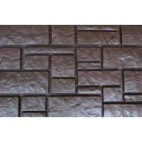 Фасадные панели Дворцовый камень Коричневый Фасадные панели Дворцовый камень Коричневый