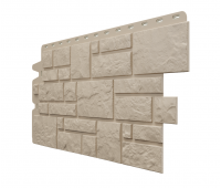 Фасадные панели (цокольный сайдинг) , Burg (камень), Ванильный Фасадные панели (цокольный сайдинг) , Burg (камень), Ванильный