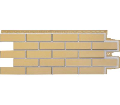 Фасадные панели Премиум клинкерный кирпич Песочный (Горчичный) от производителя  Grand Line по цене 614 р