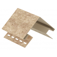 Наружный угол Стоун Хаус Кварцит Тёмно-Бежевый