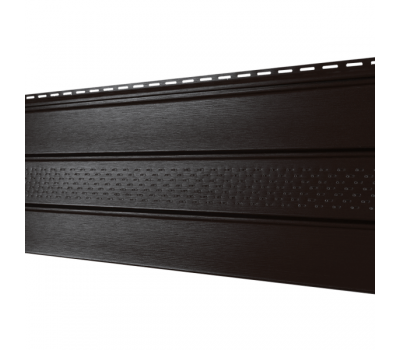 Софит PRO Классический перфорация по центру Коричневый от производителя Ю-Пласт по цене 597 р Софит PRO Классический перфорация по центру Коричневый от производителя Ю-Пласт по цене 597 р