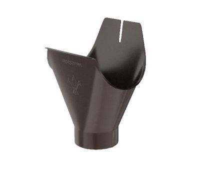 Воронка желоба RR 32 Тёмно Коричневый 125/90 от производителя  Aquasystem по цене 514 р