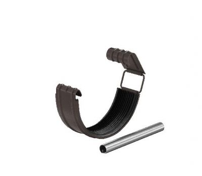 Соединитель желоба в комплекте RR 32 Тёмно-коричневый 125x90 от производителя  Aquasystem по цене 559 р