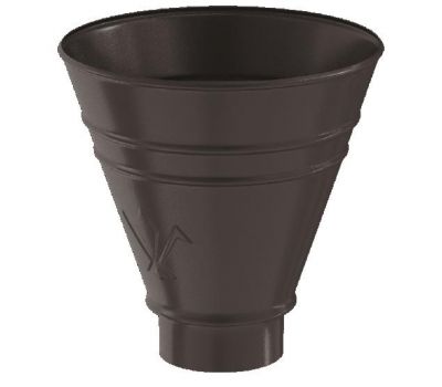 Воронка водосборная круглая RR 32 Тёмно-коричневый 125/90 от производителя  Aquasystem по цене 4 708 р