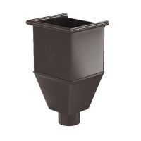 Воронка_водосборная удлиненая RR 32 Тёмно-коричневый 125/90