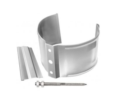 Кронштейн трубы (на кирпич) Белый (RAL 9003) от производителя  Grand Line по цене 460 р