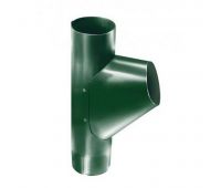 Тройник трубы Зеленый (RAL 6005) Тройник трубы Зеленый (RAL 6005)